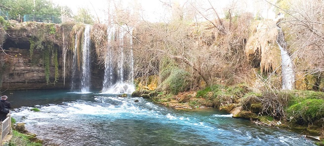 Upper Düden-waterval in Antalya