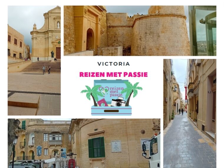 Victoria, de hoofdstad van Gozo