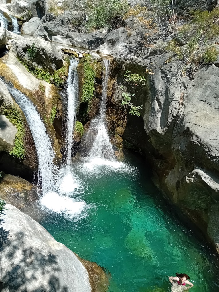 Sapadere Canyon watervallen Turkije